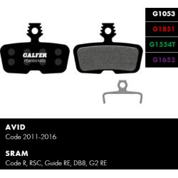 Вело спирачни накландки GALFER BIKE FD455G1053 PERFORMANCE Brake Pad