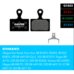 Вело спирачни накландки GALFER BIKE FD496G1053 PERFORMANCE Brake Pad
