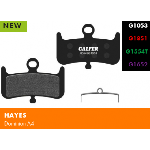 Вело спирачни накландки GALFER BIKE FD549G1652 E-BIKE Brake Pad Вело спирачни накландки GALFER BIKE FD549G1652 E-BIKE Brake Pad