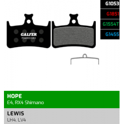 Вело спирачни накландки GALFER BIKE FD465G1053 PERFORMANCE Brake Pad