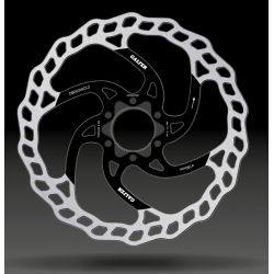 Вело спирачен диск GALFER BIKE MTB DISC WAVE CENTER-LOCK SYSTEM Ø180X2.0MM Brake Disc