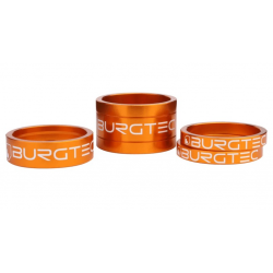 Вело спейсъри за кормило BURGTEC Stem Spacers ­Iron Bro Orange