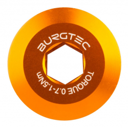 Болт за курбели BURGTEC Shimano Crank Bolt Iron Bro Orange Болт за курбели BURGTEC Shimano Crank Bolt Iron Bro Orange