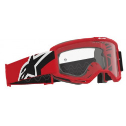 Мотокрос очила ALPINESTARS VISION OTG RED/BLK/WH Clear Мотокрос очила ALPINESTARS VISION OTG RED/BLK/WH Clear