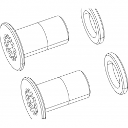 Шарнир ORBEA HARDWARE KIT MAIN PIVOT OIZ H 23