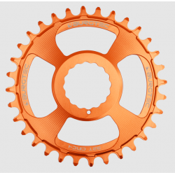 Вело Плоча BURGTEC Cinch Thick Thin Chainring­ 28T Iron Bro Orange