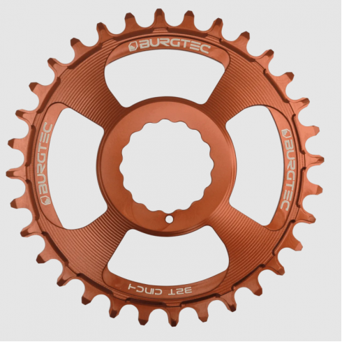 Вело Плоча BURGTEC Cinch Thick Thin Chainring 32T Kash Bronze Вело Плоча BURGTEC Cinch Thick Thin Chainring 32T Kash Bronze