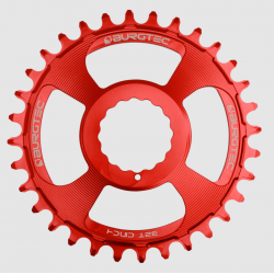 Вело Плоча BURGTEC Cinch Thick Thin Chainring 32T ­Race Red