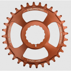 Вело Плоча BURGTEC Cinch Thick Thin Chainring 34T Kash Bronze Вело Плоча BURGTEC Cinch Thick Thin Chainring 34T Kash Bronze