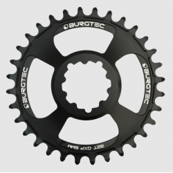 Вело Плоча BURGTEC GXP 6mm Offset Thick Thin Chainring ­Burgtec Black ­34T
