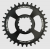 Вело Плоча BURGTEC GXP 6mm Offset Thick Thin Chainring ­Burgtec Black ­34T thumb
