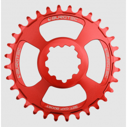 Вело Плоча BURGTEC GXP Boost 3mm Offset Thick Thin Chainring 34T Race Red Вело Плоча BURGTEC GXP Boost 3mm Offset Thick Thin Chainring 34T Race Red