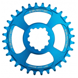 Вело Плоча BURGTEC GXP Boost 3mm Offset Thick Thin Chainring Deep Blue ­32T