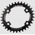 Вело Плоча BURGTEC Oval 96/64MM PCD Thick Thin Chainring 32T thumb