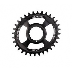Вело Плоча BURGTEC Oval Cinch Thick Thin Chainring ­Burgtec Black ­32T