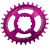 Вело Плоча BURGTEC Oval GXP Boost 3mm Offset Thick Thin Chainring 32T Purple Rain Вело Плоча BURGTEC Oval GXP Boost 3mm Offset Thick Thin Chainring 32T Purple Rain thumb