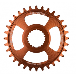 Вело Плоча BURGTEC Shimano Direct Mount Thick Thin Chainring - 32T - Kash Bronze Вело Плоча BURGTEC Shimano Direct Mount Thick Thin Chainring - 32T - Kash Bronze