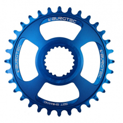 Вело Плоча BURGTEC Shimano Direct Mount Thick Thin Chainring - 34T - Deep Blue