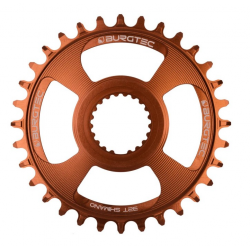 Вело Плоча BURGTEC Shimano Direct Mount Thick Thin Chainring - 34T - Kash Bronze
