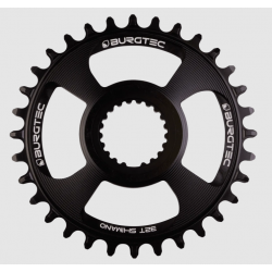 Вело Плоча BURGTEC Shimano Direct Mount Thick Thin Chainring ­ 28T ­ Burgtec Black
