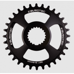 Вело Плоча BURGTEC Shimano Direct Mount Thick Thin Chainring 30T Burgtec Black Вело Плоча BURGTEC Shimano Direct Mount Thick Thin Chainring 30T Burgtec Black