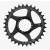 Вело Плоча RACE FACE CHAINRING CINCH DM 28T BLACK thumb