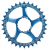 Вело Плоча RACE FACE CHAINRING CINCH DM 30T BLUE thumb