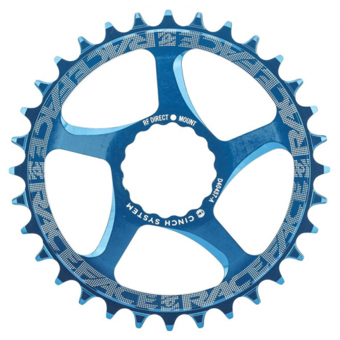 Вело Плоча RACE FACE CHAINRING CINCH DM 32T BLUE Вело Плоча RACE FACE CHAINRING CINCH DM 32T BLUE