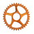 Вело Плоча RACE FACE CHAINRING CINCH DM 32T ORANGE thumb