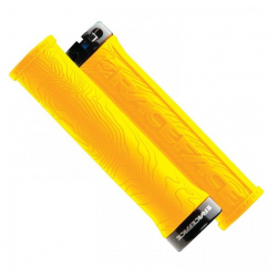 Вело ръкохватки RACE FACE GRIP HALF NELSON W/LOCK YELLOW