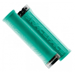Вело ръкохватки RACE FACE GRIP HALF NELSON W/LOCK TURQUOISE Вело ръкохватки RACE FACE GRIP HALF NELSON W/LOCK TURQUOISE