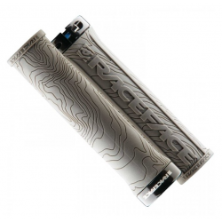 Вело ръкохватки RACE FACE GRIP HALF NELSON W/LOCK GREY