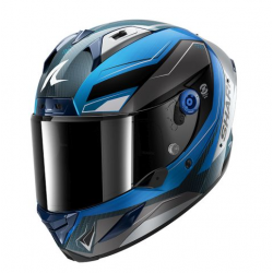 Каска SHARK AERON MEKARIUM BLUE/WHITE