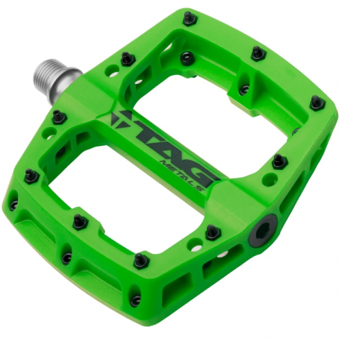 Вело Педали TAG T3 PEDALS NYLON GREEN