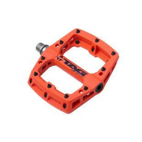 Вело Педали TAG T3 PEDALS NYLON ОRANGE Вело Педали TAG T3 PEDALS NYLON ОRANGE