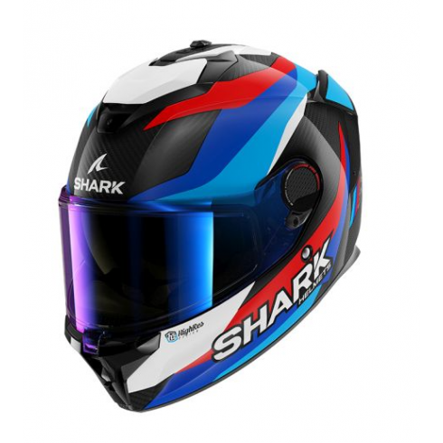 Каска SHARK SPARTAN GT PRO CARBON GUINTOLI BLUE/CARBON/RED