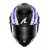 Каска SHARK SPARTAN RS CARBON STREETRUSH BLACK/BLUE/SILVER/YELLOW thumb