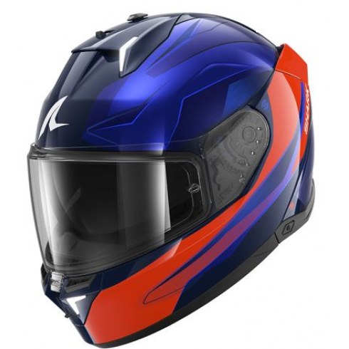 Каска SHARK SKWAL i3  MEKARIUM BLUE/RED