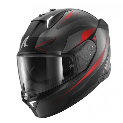 Каска SHARK SKWAL i3  MEKARIUM MAT BLACK/GREY/RED