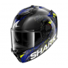 Каска SHARK SPARTAN GT PRO CARBON SPEED-VIB BLACK/BLUE/YELLOW