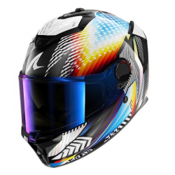 Каска SHARK SPARTAN GT PRO CARBON STHYR CARBON/CHROME/WHITE