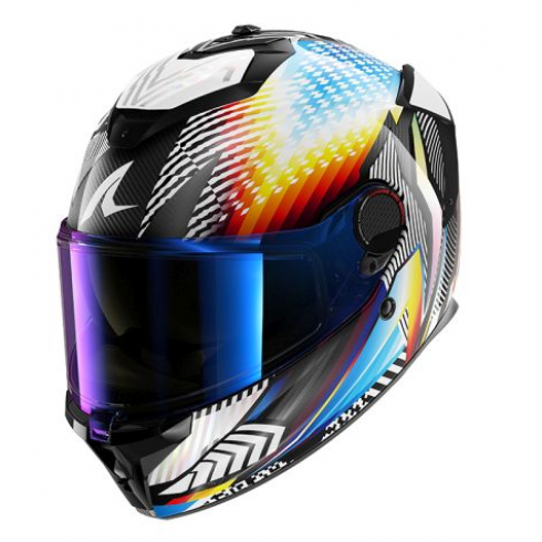 Каска SHARK SPARTAN GT PRO CARBON STHYR CARBON/CHROME/WHITE