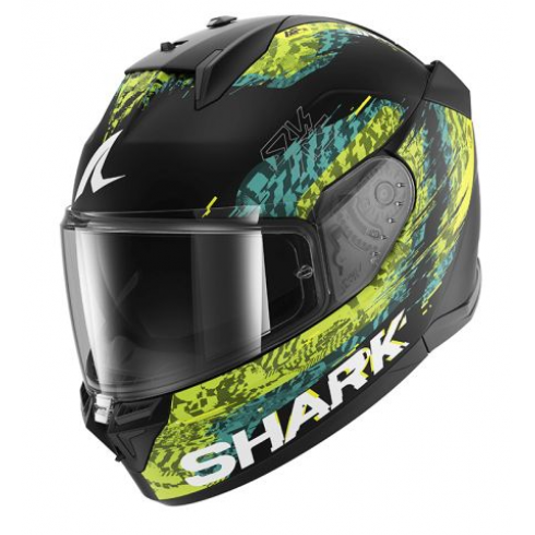 Каска SHARK D-SKWAL 3 SPEED-VIB BLACK/BLUE/YELLOW Каска SHARK D-SKWAL 3 SPEED-VIB BLACK/BLUE/YELLOW