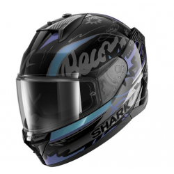 Каска SHARK D-SKWAL 3 STREETRUSH BLACK/BLUE/PURPLE