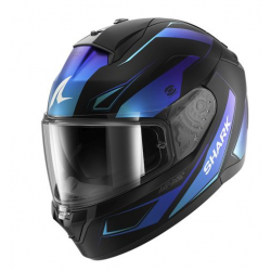 Каска SHARK RIDILL 2 MEKARIUM MAT BLACK/BLUE Каска SHARK RIDILL 2 MEKARIUM MAT BLACK/BLUE