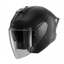 Каска за скутер SHARK SKWAL JET CUP BLANK BLACK MAT