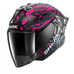 Каска за скутер SHARK SKWAL JET CUP REPLICA REDDING MAT BLACK/PINK