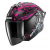 Каска за скутер SHARK SKWAL JET CUP REPLICA REDDING MAT BLACK/PINK thumb