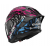 Каска за скутер SHARK SKWAL JET CUP REPLICA REDDING MAT BLACK/PINK thumb