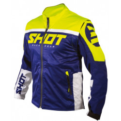 Софтшел яке SHOT Lite 2.0 Navy Neon Yellow